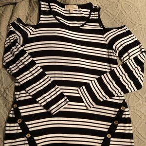 Michael Kors Cold Shoulder Top XL